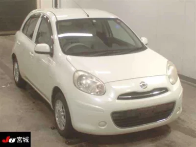 Nissan MARCH  с аукциона в Японии