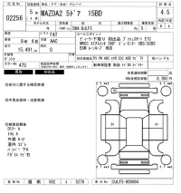Mazda MAZDA2 лот № 2256 оценка 4.5  с аукциона в Японии 6