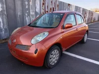 Nissan MARCH лот № 6718 оценка R  с аукциона в Японии 2