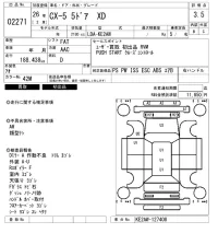 Mazda CX-5 лот № 2271 оценка 3.5  с аукциона в Японии 6