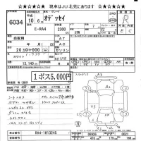 Honda ODYSSEY лот № 6034 оценка R  с аукциона в Японии 7