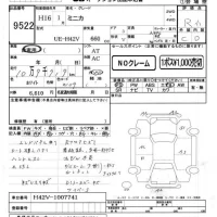 Mitsubishi MINICA лот № 9522 оценка R  с аукциона в Японии 4