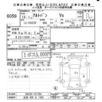 Suzuki ALTO VAN лот № 6059 оценка R  с аукциона в Японии 6