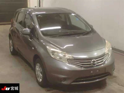 Nissan NOTE  с аукциона в Японии