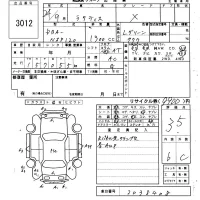 Toyota RACTIS лот № 3012 оценка 3.5  с аукциона в Японии 6