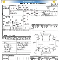 Honda N BOX лот № 4405 оценка R  с аукциона в Японии 5