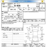 Honda N WGN лот № 4417 оценка 3  с аукциона в Японии 5