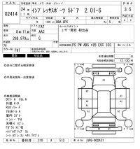 Subaru IMPREZA лот № 2414 оценка 3.5  с аукциона в Японии 6