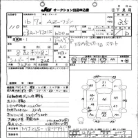 Mazda AZ WAGON лот № 110 оценка 3.5  с аукциона в Японии 10