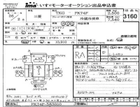 Mitsubishi FUSO FIGHTER лот № 3160 оценка RA  с аукциона в Японии 4