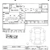 Suzuki ALTO LAPIN лот № 3042 оценка -  с аукциона в Японии 6
