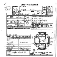 Honda VAMOS лот № 1081 оценка R  с аукциона в Японии 7