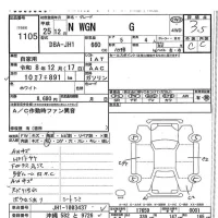 Honda N WGN лот № 1105 оценка 3.5  с аукциона в Японии 7