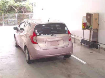 Nissan NOTE  с аукциона в Японии