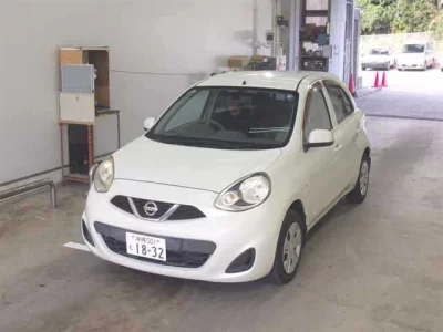 Nissan MARCH  с аукциона в Японии