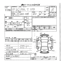 Honda ACTY TRUCK лот № 1170 оценка R  с аукциона в Японии 7