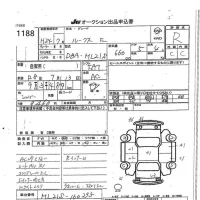 Nissan ROOX лот № 1188 оценка R  с аукциона в Японии 7