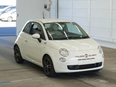 Fiat 500  с аукциона в Японии