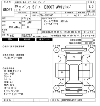 Mercedes-Benz E CLASS WAGON лот № 5057 оценка 3.5  с аукциона в Японии 6