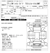 Volkswagen SHARAN лот № 5071 оценка 3.5  с аукциона в Японии 6