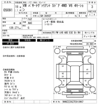 Volkswagen PASSAT VARIANT лот № 5091 оценка 3  с аукциона в Японии 6