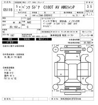 Mercedes-Benz C CLASS WAGON лот № 5118 оценка 3.5  с аукциона в Японии 6