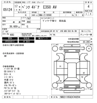 Mercedes-Benz E CLASS лот № 5124 оценка 4  с аукциона в Японии 6