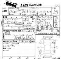 Mercedes-Benz C CLASS лот № 4436 оценка 3.5  с аукциона в Японии 5