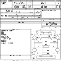 Mitsubishi MINICAB TRUCK лот № 3035 оценка 3  с аукциона в Японии 2