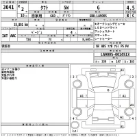 Daihatsu TAFT лот № 3041 оценка 4.5  с аукциона в Японии 2