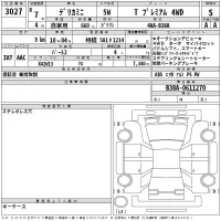 Mitsubishi DELICA MINI лот № 3027 оценка S  с аукциона в Японии 2