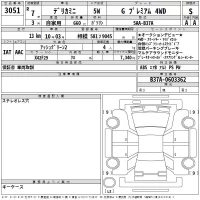 Mitsubishi DELICA MINI лот № 3051 оценка S  с аукциона в Японии 2