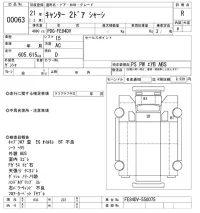 Mitsubishi CANTER лот № 63 оценка R  с аукциона в Японии 10