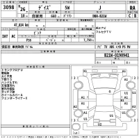Nissan DAYZ лот № 3098 оценка RA  с аукциона в Японии 2