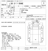 Nissan UD SERIES лот № 218 оценка R  с аукциона в Японии 9