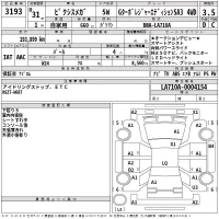 Toyota PIXIS MEGA лот № 3193 оценка 3.5  с аукциона в Японии 2