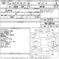 Honda STEP WAGON лот № 190 оценка R  с аукциона в Японии 2