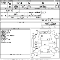 Suzuki WAGON R лот № 3225 оценка R  с аукциона в Японии 2