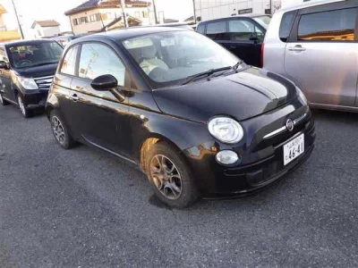 Fiat 500  с аукциона в Японии