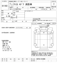 Nissan ATLAS лот № 1193 оценка 3  с аукциона в Японии 11