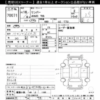 Subaru SAMBAR лот № 70071 оценка 3.5  с аукциона в Японии 7