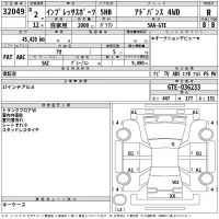 Subaru IMPREZA лот № 32049 оценка R  с аукциона в Японии 2