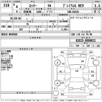 Daihatsu ROCKY лот № 318 оценка 3.5  с аукциона в Японии 2