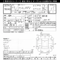 Mazda MPV лот № 70143 оценка 3.5  с аукциона в Японии 7