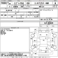 Subaru IMPREZA G4 лот № 74084 оценка R  с аукциона в Японии 2