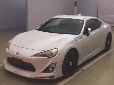 Toyota 86  с аукциона в Японии
