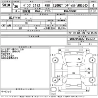 Mercedes-Benz C CLASS лот № 5010 оценка 4  с аукциона в Японии 2