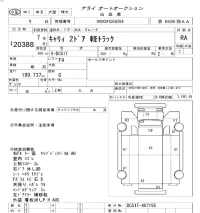 Suzuki CARRY TRUCK лот № 20388 оценка RA  с аукциона в Японии 9