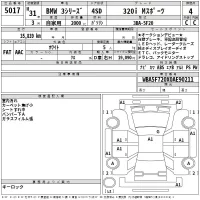 BMW 3-Series лот № 5017 оценка 4  с аукциона в Японии 2