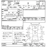 Daihatsu MIRA лот № 3022 оценка R  с аукциона в Японии 3